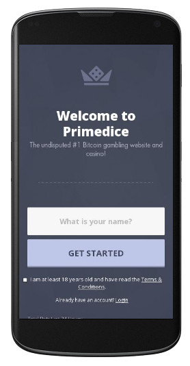 Primedice Is Mobile Friendly
