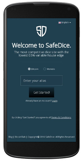 SafeDice Is Mobile Friendly
